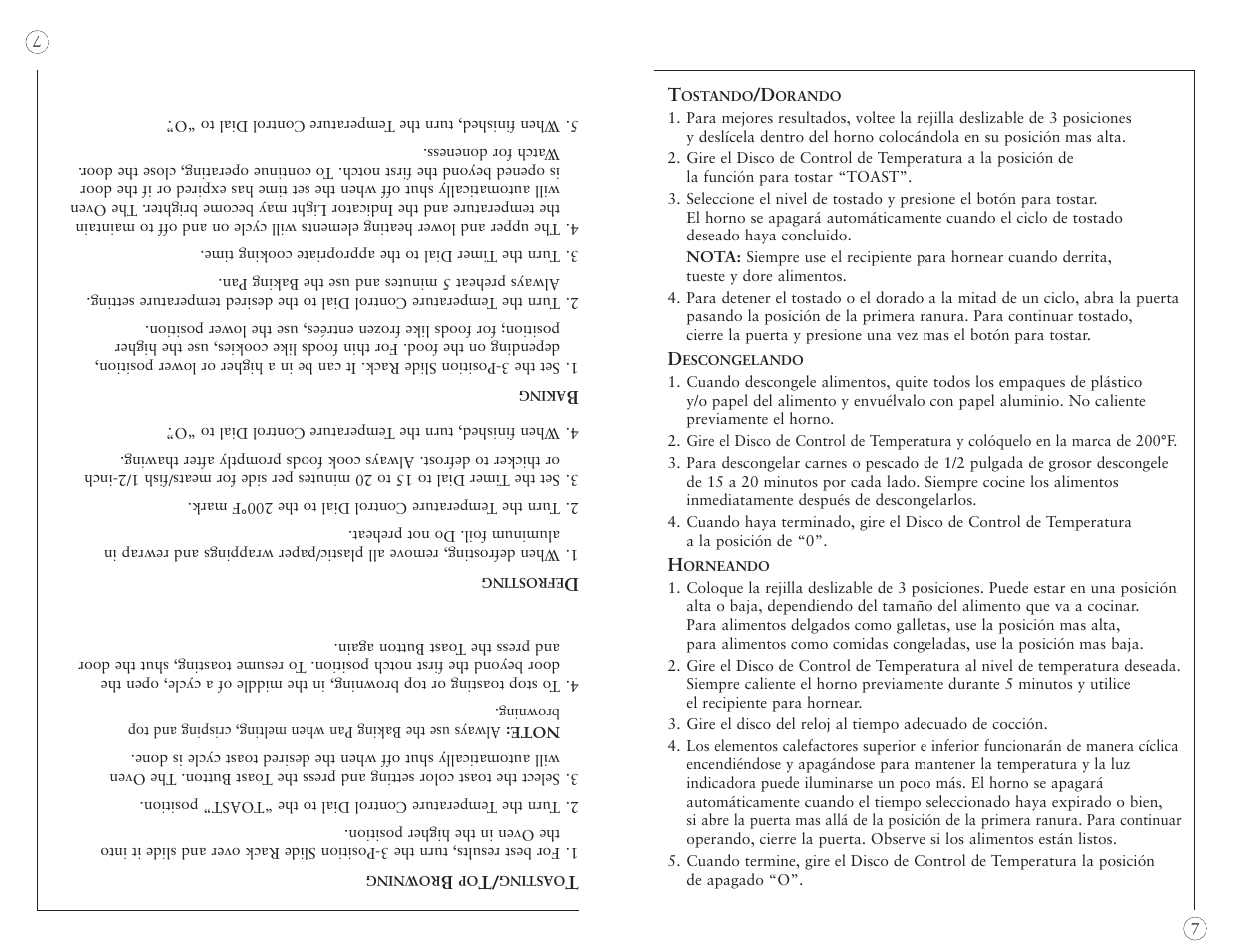 Sunbeam 6191 User Manual | Page 17 / 20