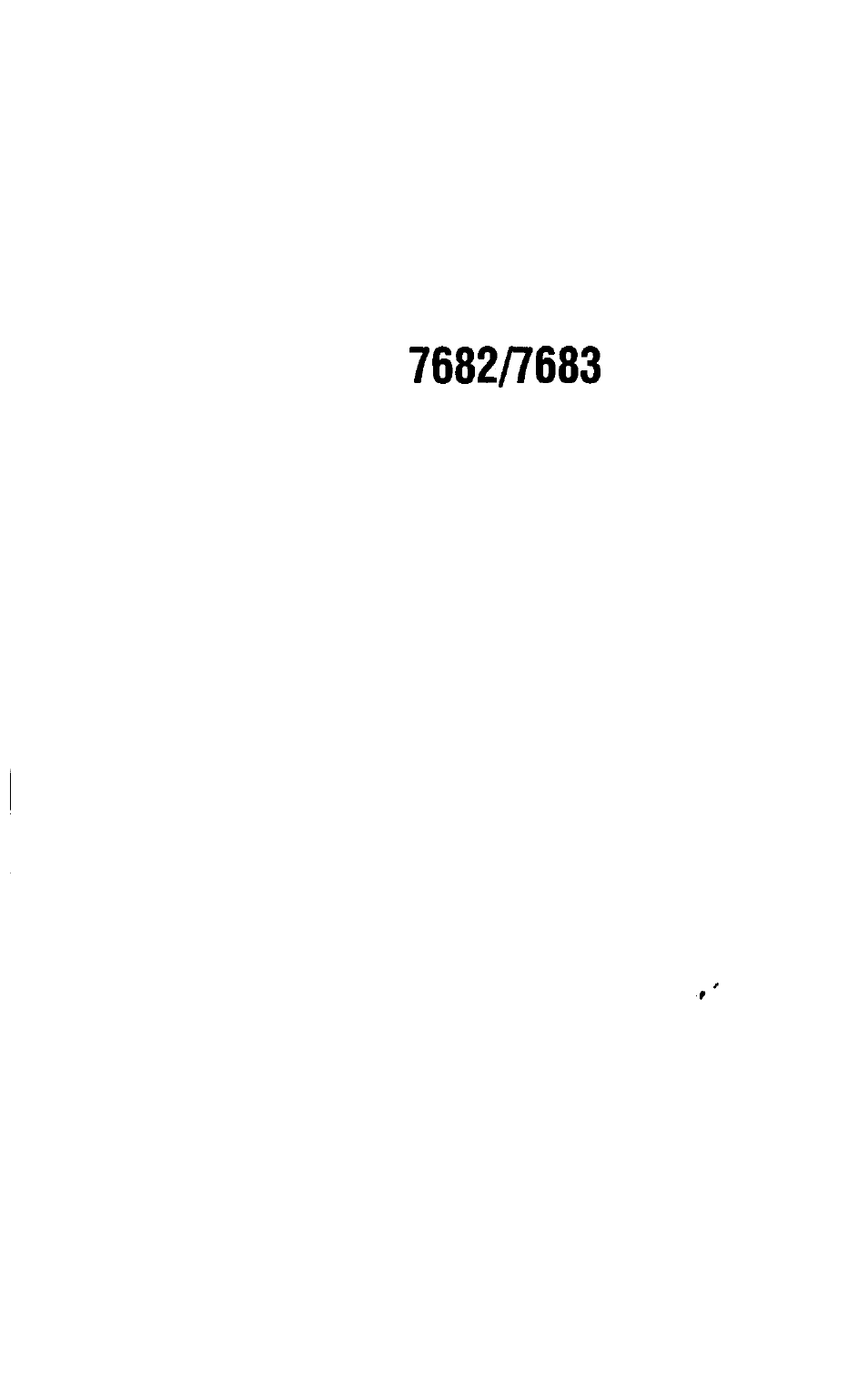 Sunbeam 7682 User Manual | 8 pages