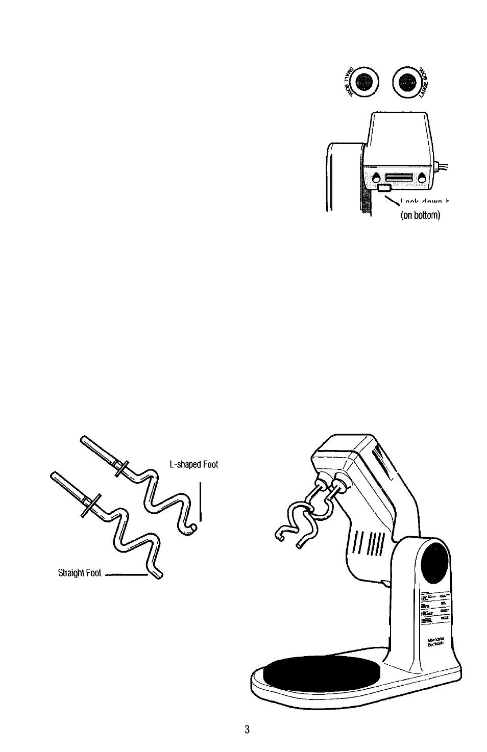 Use and, Information, Care | Sunbeam 12-Speed Electronic MIXMASTER User Manual | Page 4 / 16