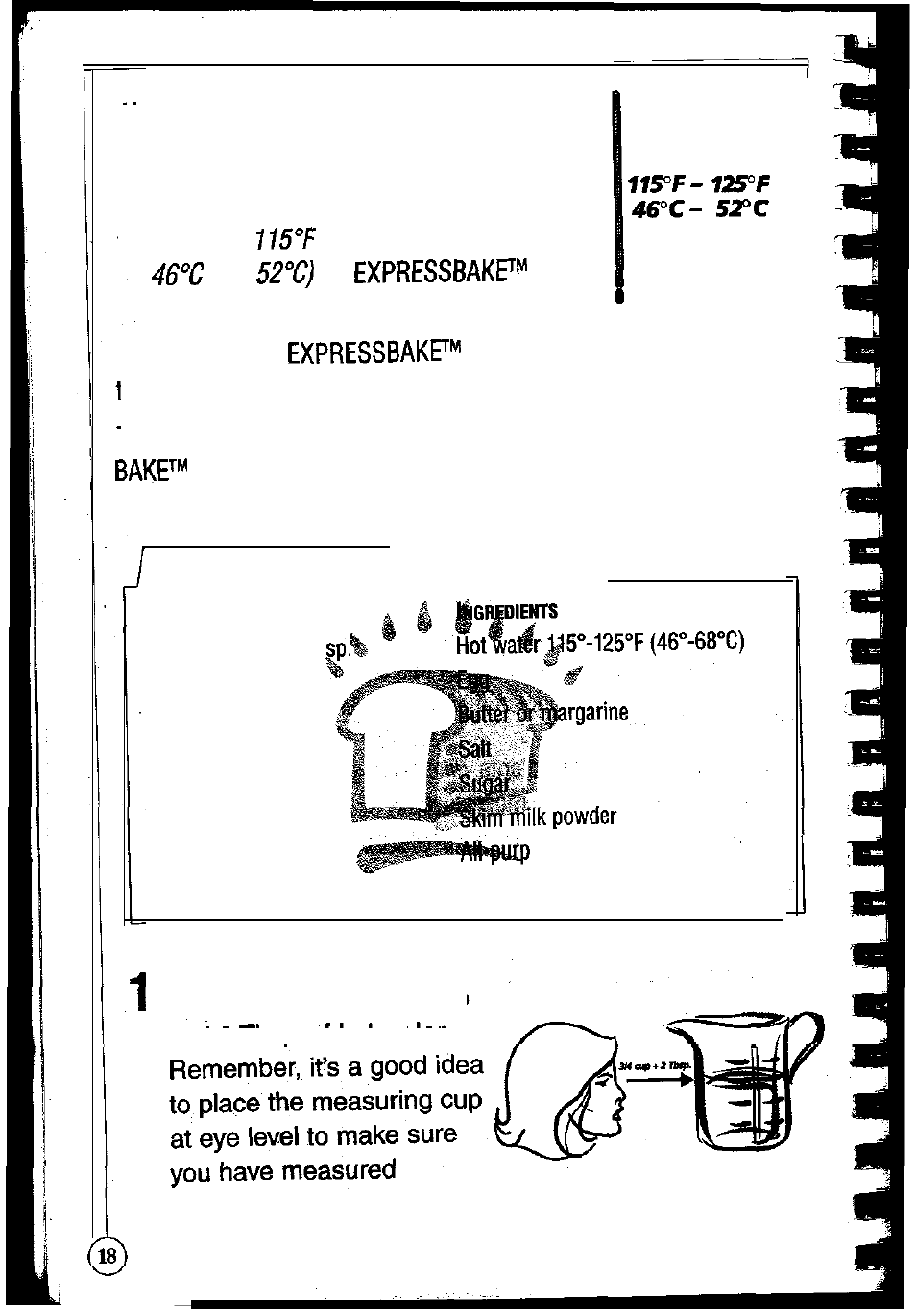 Sunbeam EXPRESSBAKETM Breadmaker User Manual | Page 20 / 90