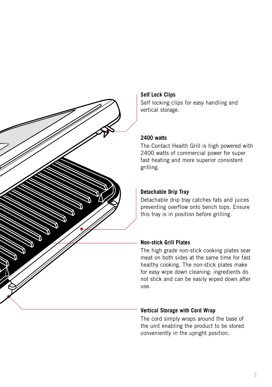 Sunbeam GC4610 User Manual | Page 5 / 24