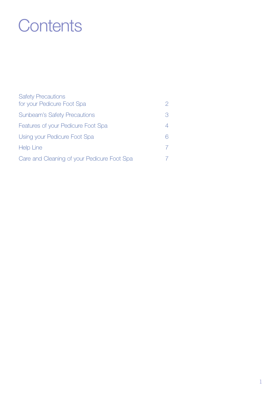 Sunbeam FB6500 User Manual | Page 2 / 10