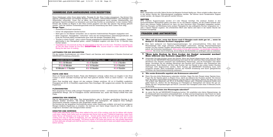Sunbeam SCRI500-I User Manual | Page 12 / 42