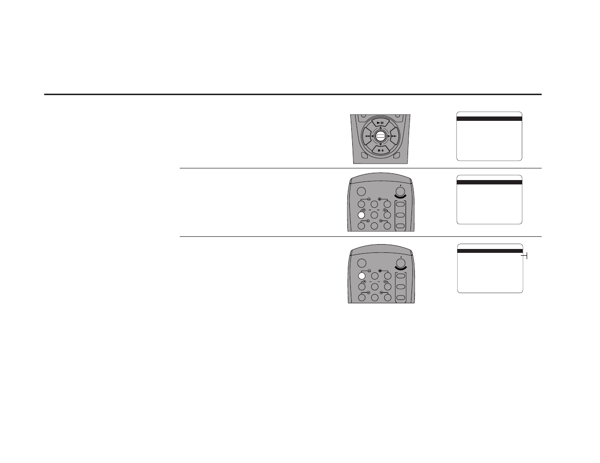 Remote eject, Open “setup menu, Select “dual-deck features | Set “remote eject, Press and hold the menu button for 3 seconds, Press 4 | Sensory Science DDV9150 User Manual | Page 30 / 106