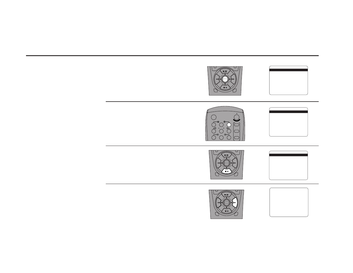 Auto channel search, Open “setup menu, Select “tuner & channel list | Select “auto channel search, Start “auto channel search, Press and hold the menu button for 3 seconds, Press 3 | Sensory Science DDV9150 User Manual | Page 40 / 106