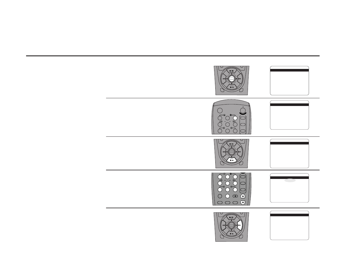 Remove channel, Open “setup menu, Select “tuner & channel list | Select “remove channel, Tune the channel, Remove the channel, Press and hold the menu button for 3 seconds, Press 3 | Sensory Science DDV9150 User Manual | Page 42 / 106