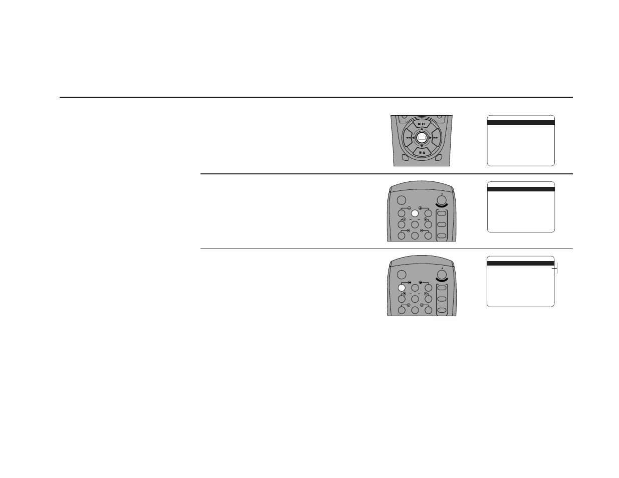 Copy mode, Open “setup menu, Select “copy/record settings | Set “copy mode, Press and hold the menu button for 3 seconds, Press 2 | Sensory Science DDV9150 User Manual | Page 47 / 106