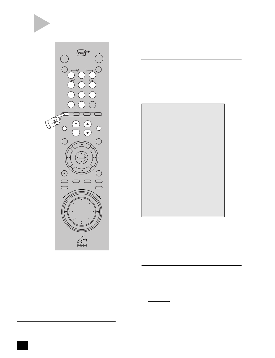 Remote control setup, Dual-deck vcr user’s guide, Press power on your television | Sensory Science DDV2120 User Manual | Page 10 / 64