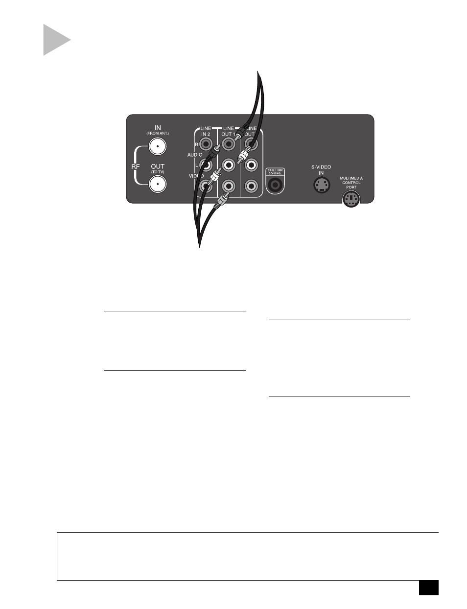 Stereo/monitor hookup | Sensory Science DDV2120 User Manual | Page 45 / 64