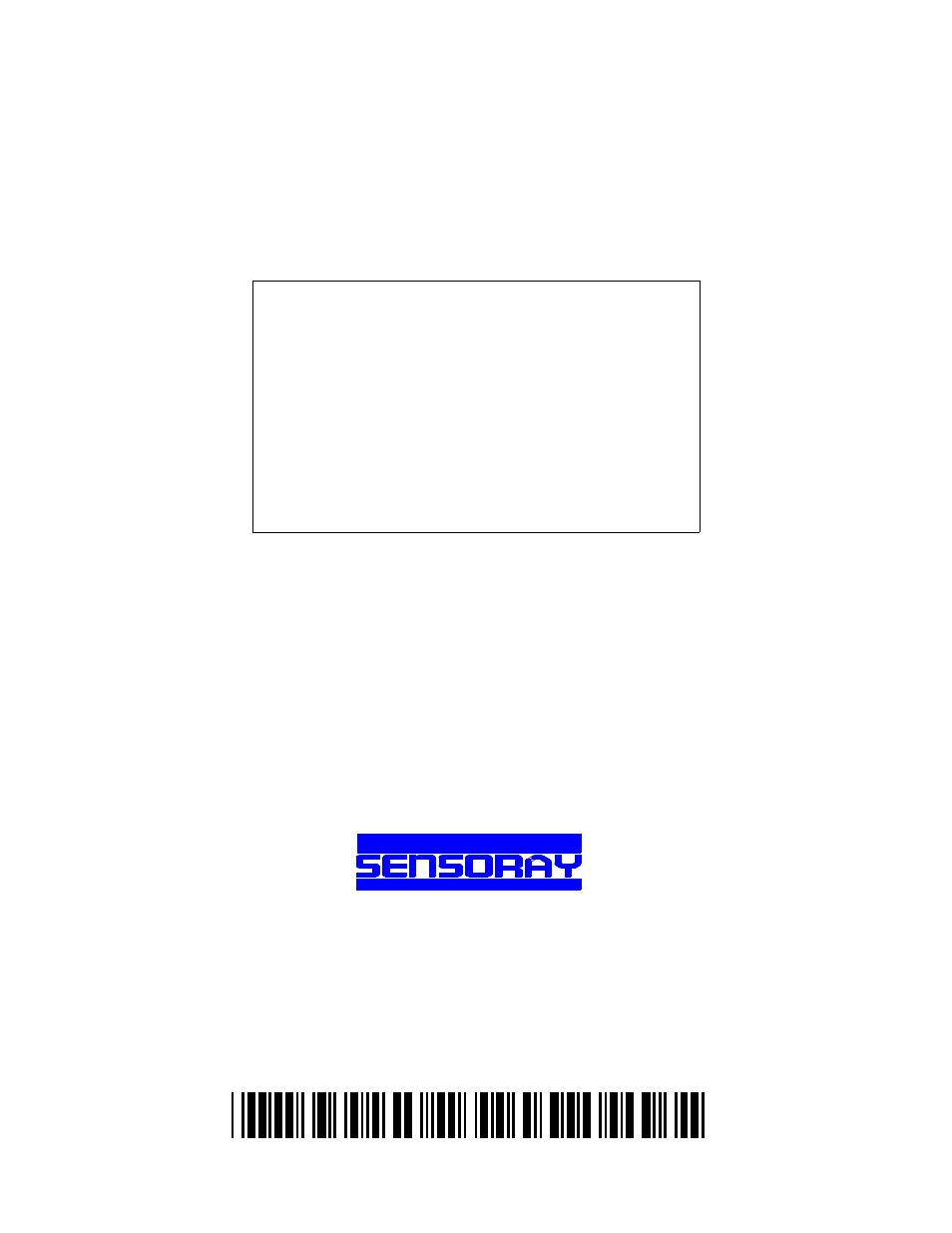 Sensory Science 7405 User Manual | 8 pages