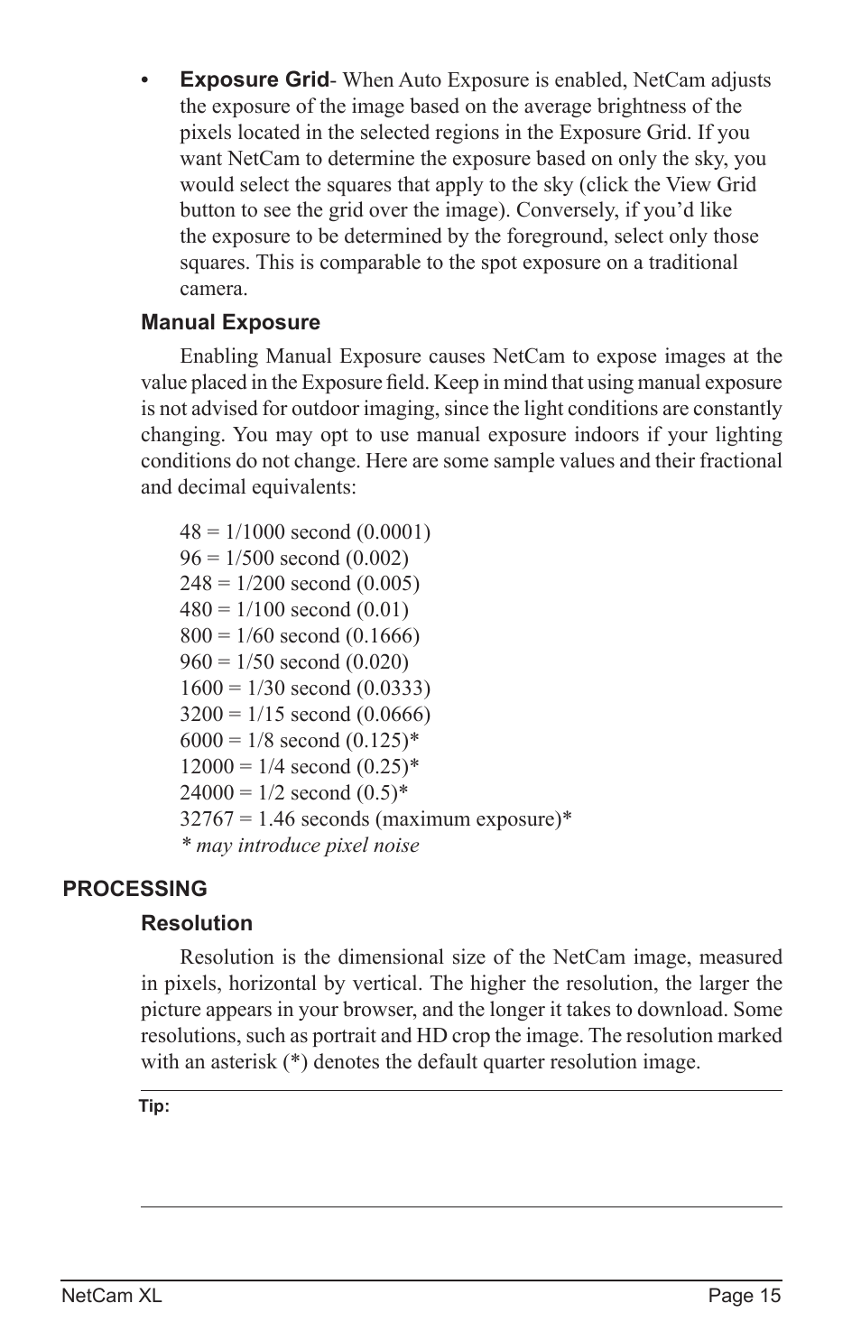 StarDot Technologies netcam XL User Manual | Page 15 / 46