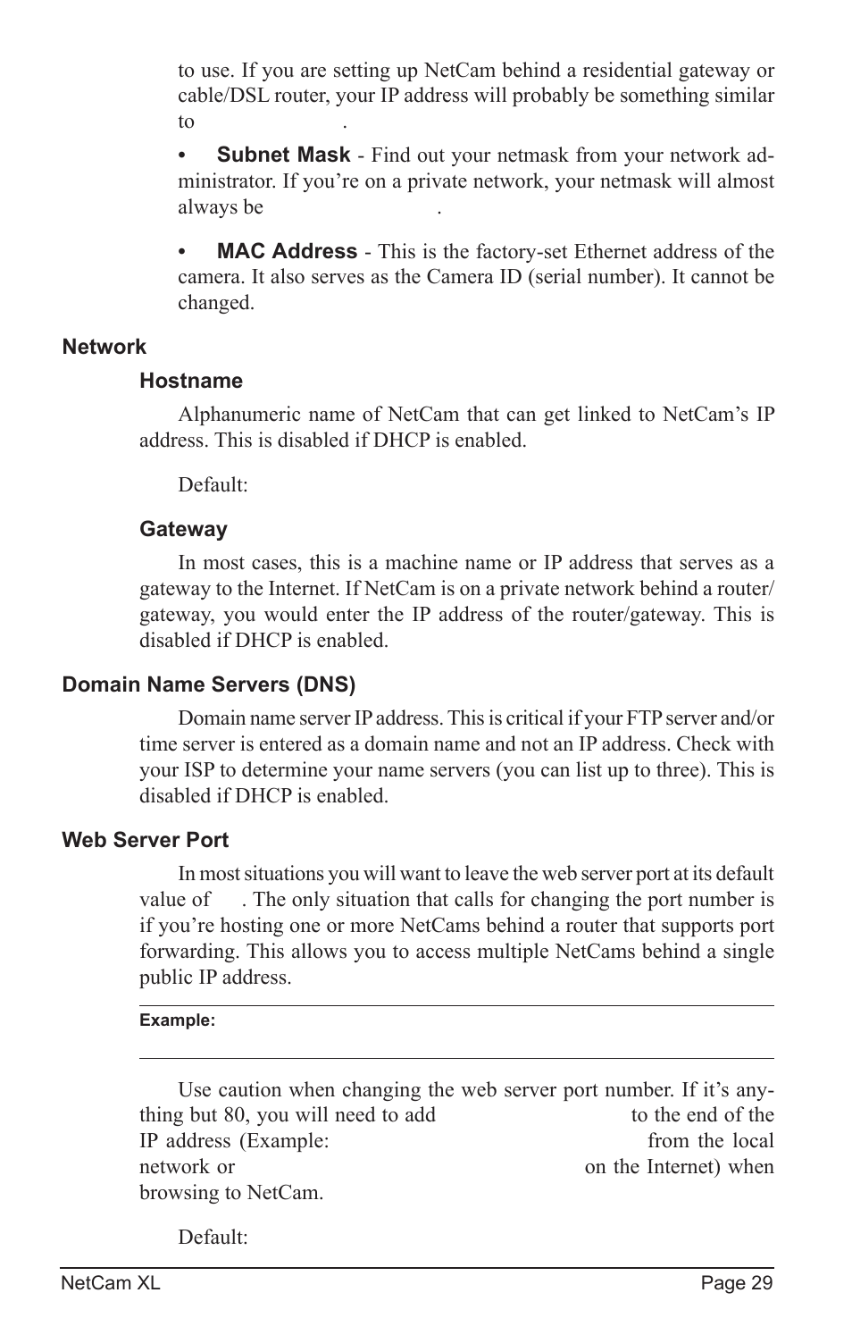 StarDot Technologies netcam XL User Manual | Page 29 / 46