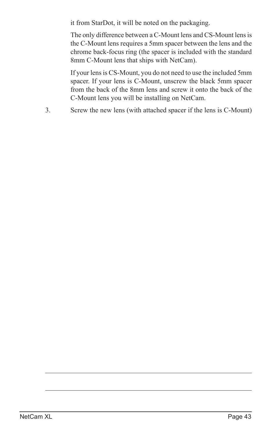 StarDot Technologies netcam XL User Manual | Page 43 / 46