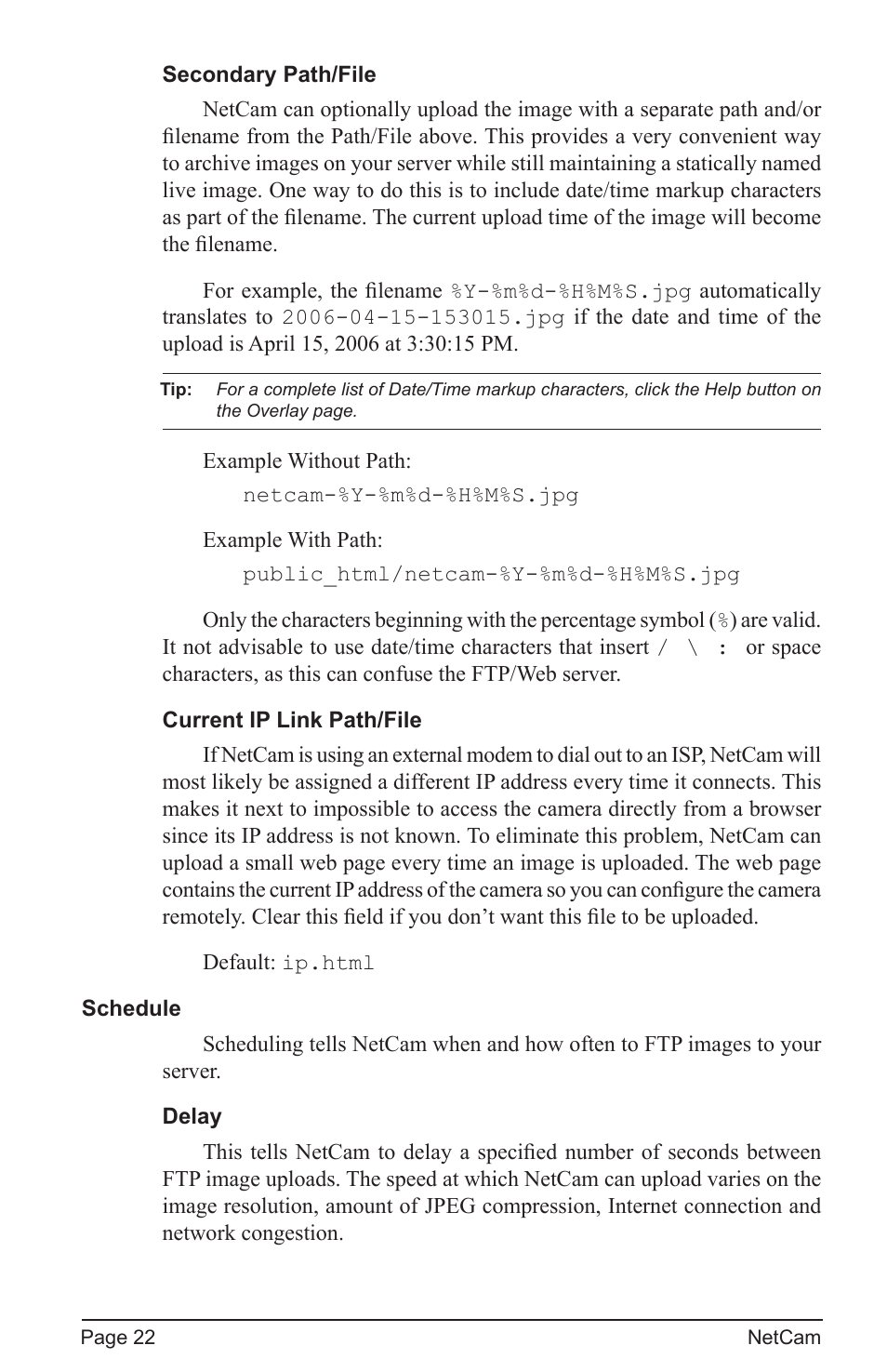 StarDot Technologies net camera User Manual | Page 22 / 42