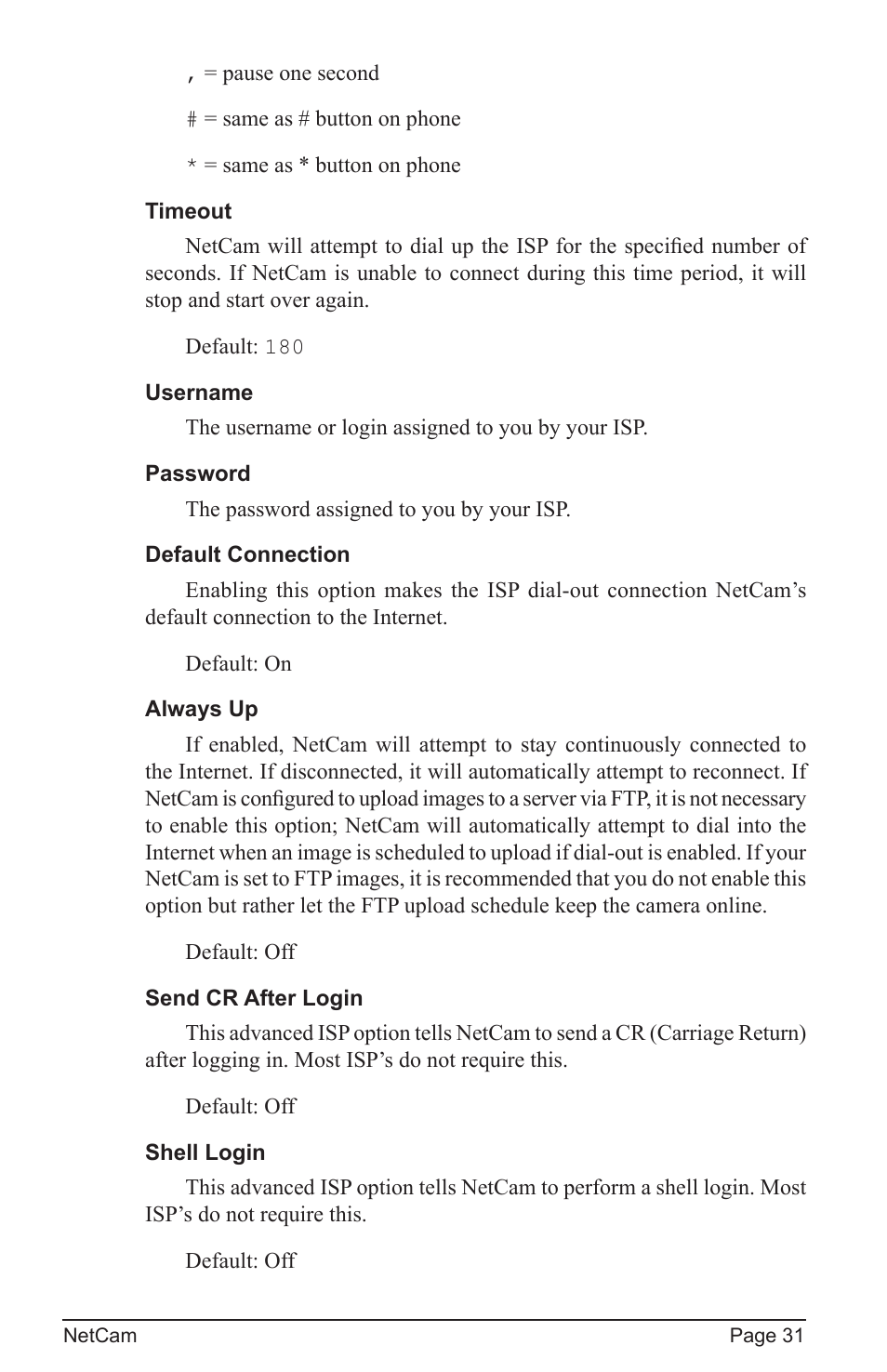 StarDot Technologies net camera User Manual | Page 31 / 42