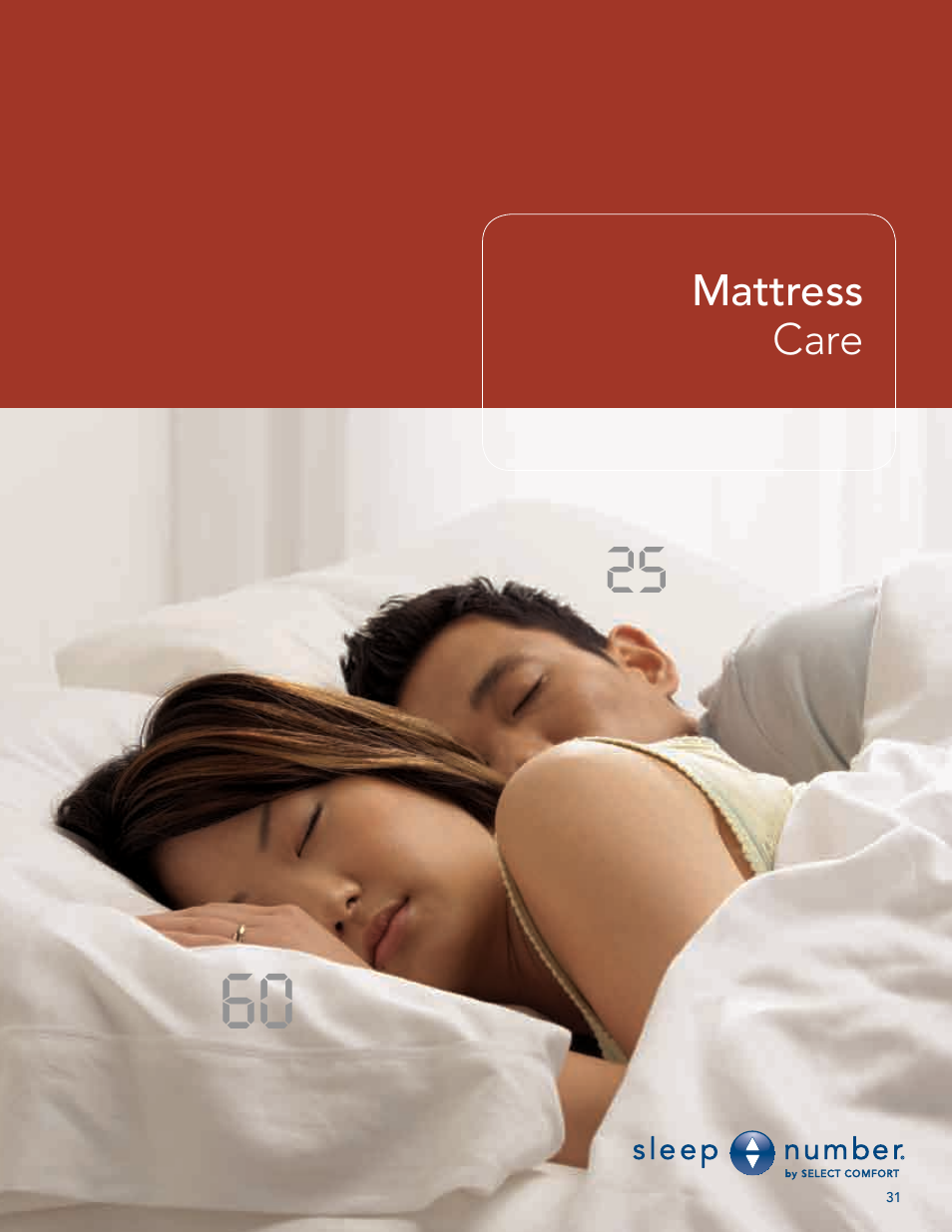 Select Comfort U 3000 User Manual | Page 33 / 42