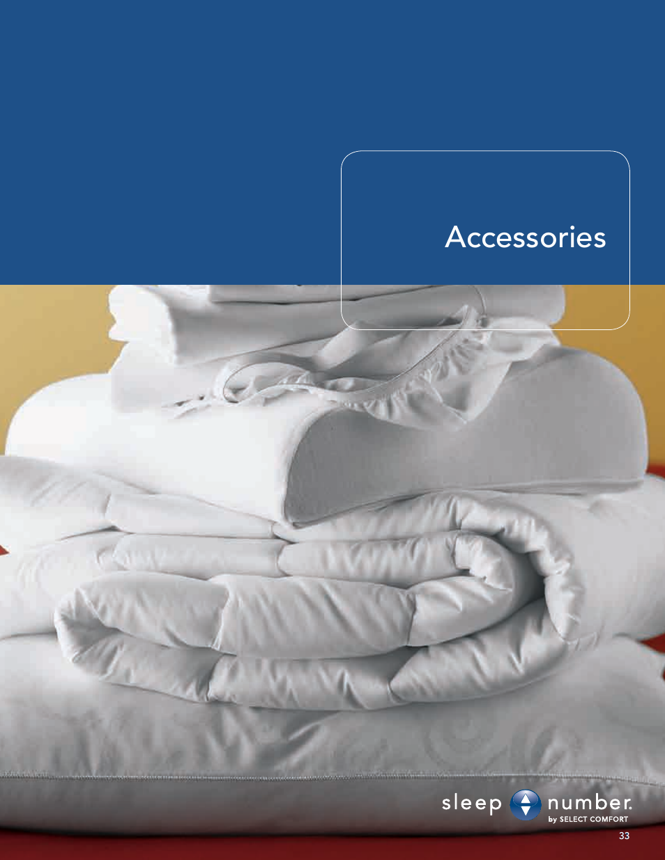 Accessories | Select Comfort U 3000 User Manual | Page 35 / 42