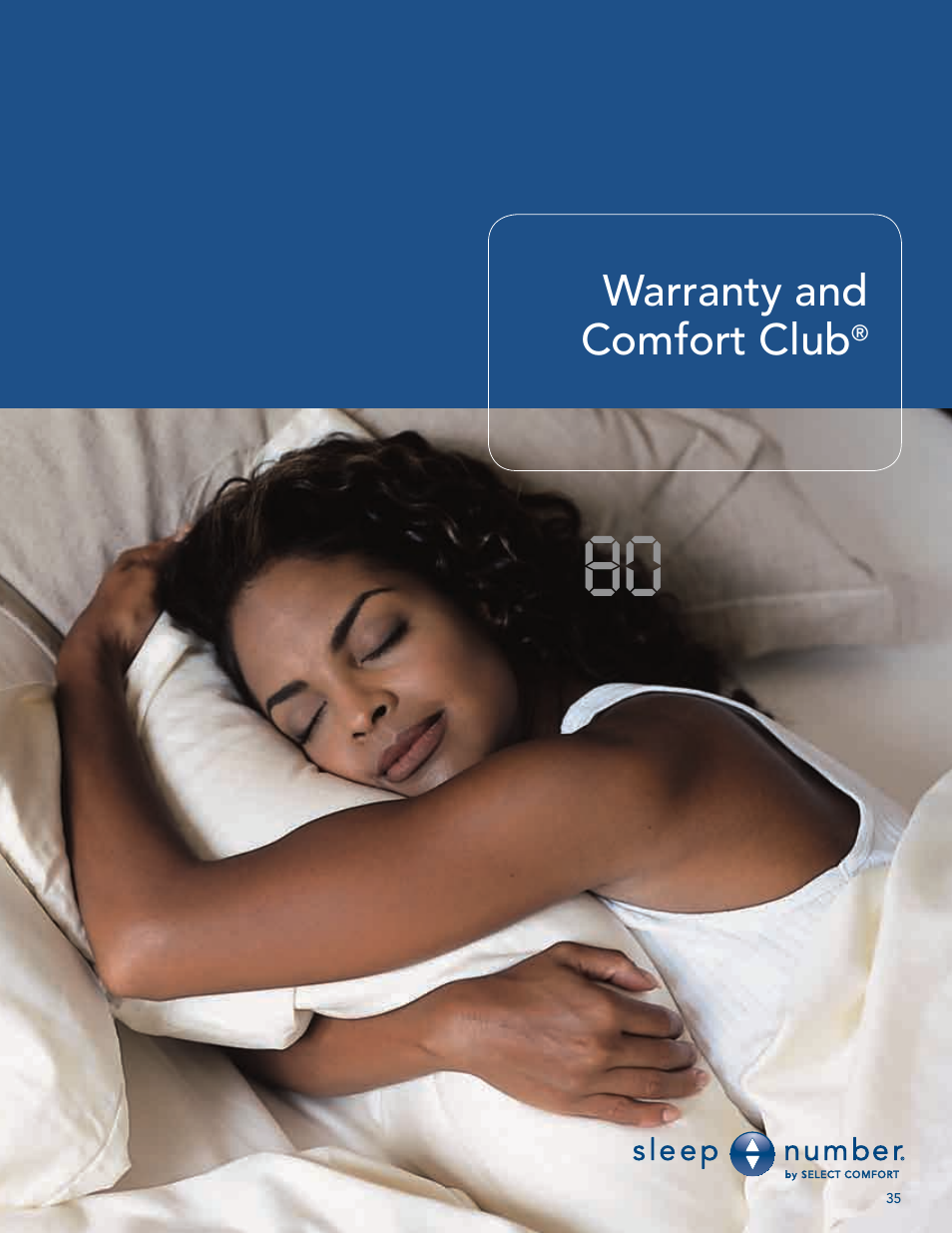 Select Comfort U 3000 User Manual | Page 37 / 42