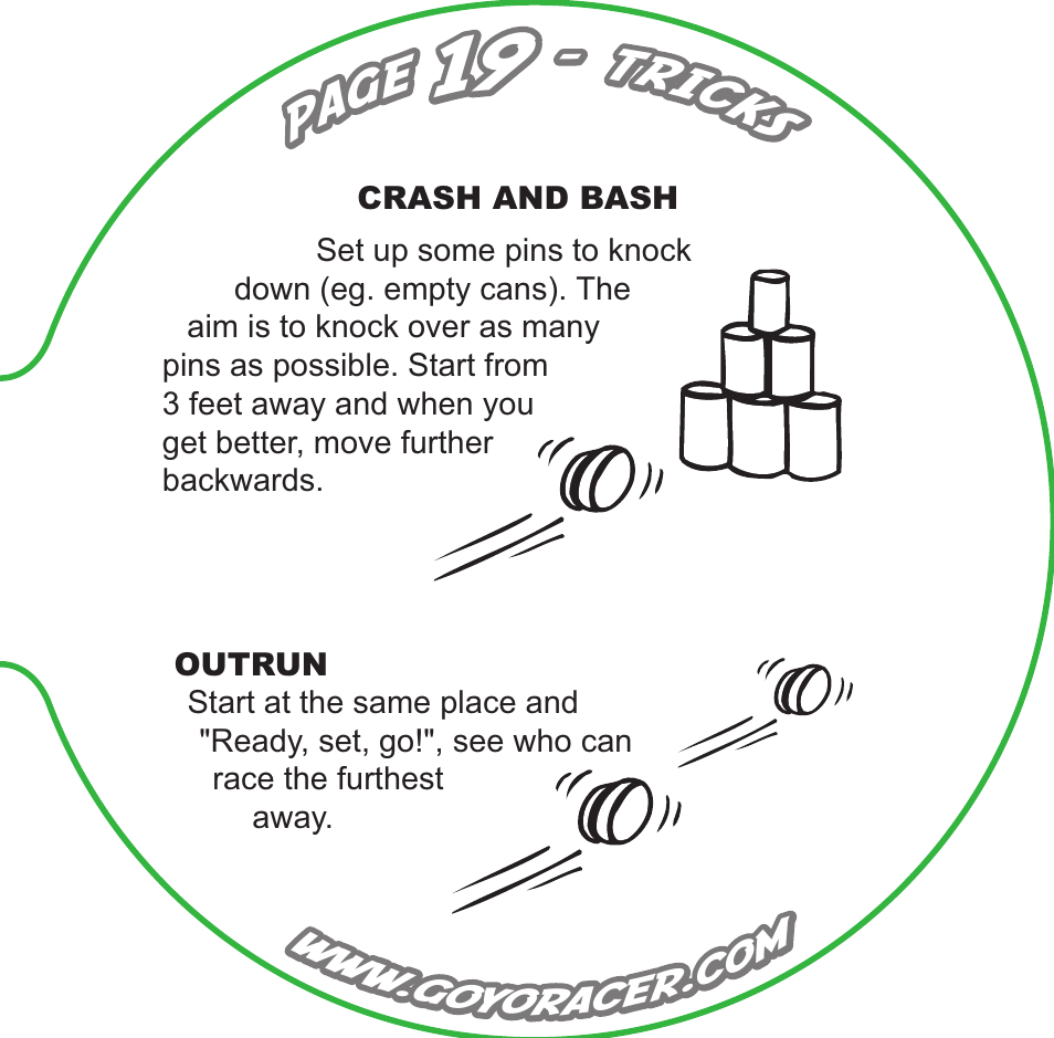 Spin Master Goyo Racer User Manual | Page 19 / 20