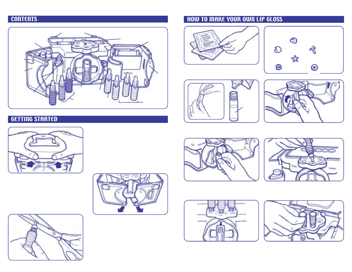 Spin Master Girl Crush Lip Gloss Maker User Manual | Page 2 / 2