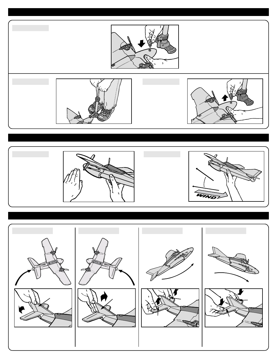 Pump up your twin fury, Flight instructions, Basic flying tips | Spin Master Air Hogs Twin Fury User Manual | Page 2 / 3