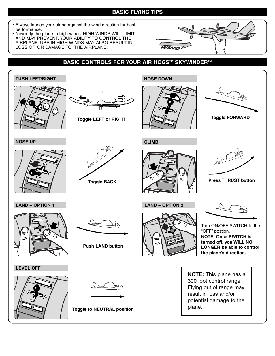 Spin Master Air Hogs Skywinder User Manual | Page 4 / 8
