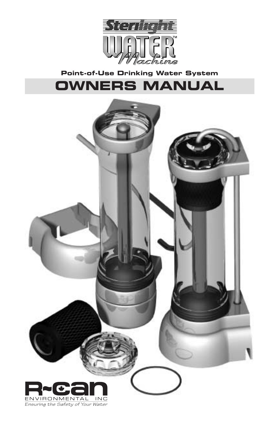 Sterilite Point-of-Use Drinking Water System User Manual | 12 pages