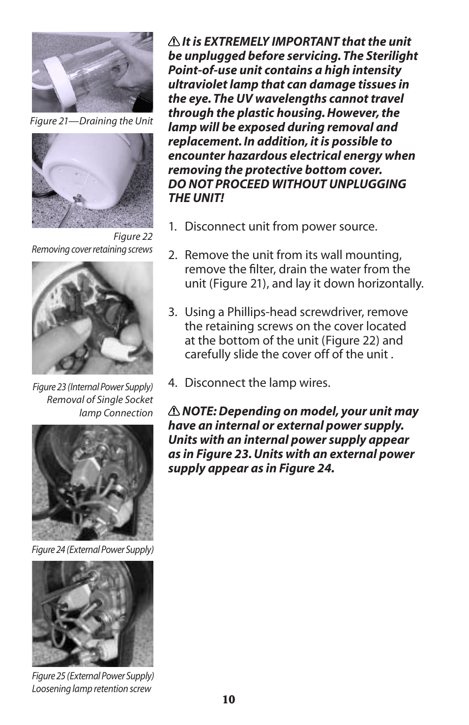 Sterilite Point-of-Use Drinking Water System User Manual | Page 10 / 12