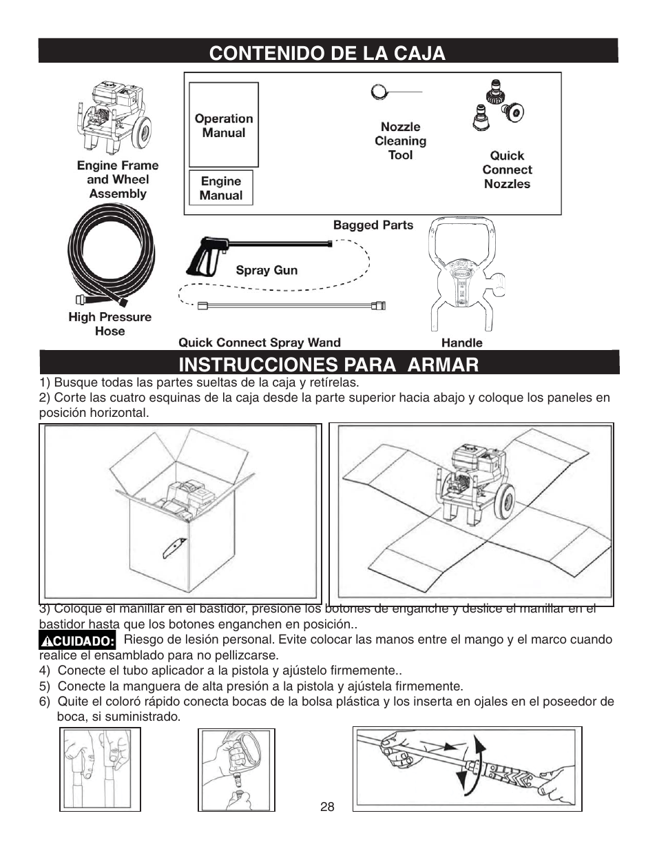 Simpson MEGASHOT V3100 User Manual | Page 28 / 62
