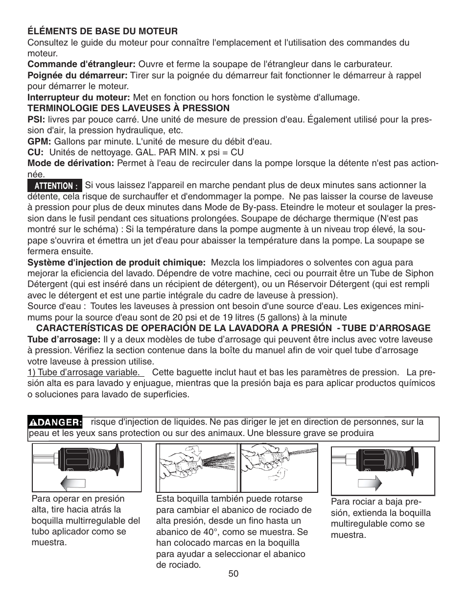Simpson MEGASHOT V3100 User Manual | Page 50 / 62