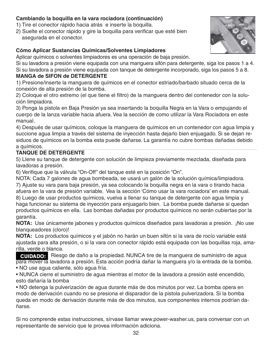 Simpson MSV2600 User Manual | Page 32 / 40