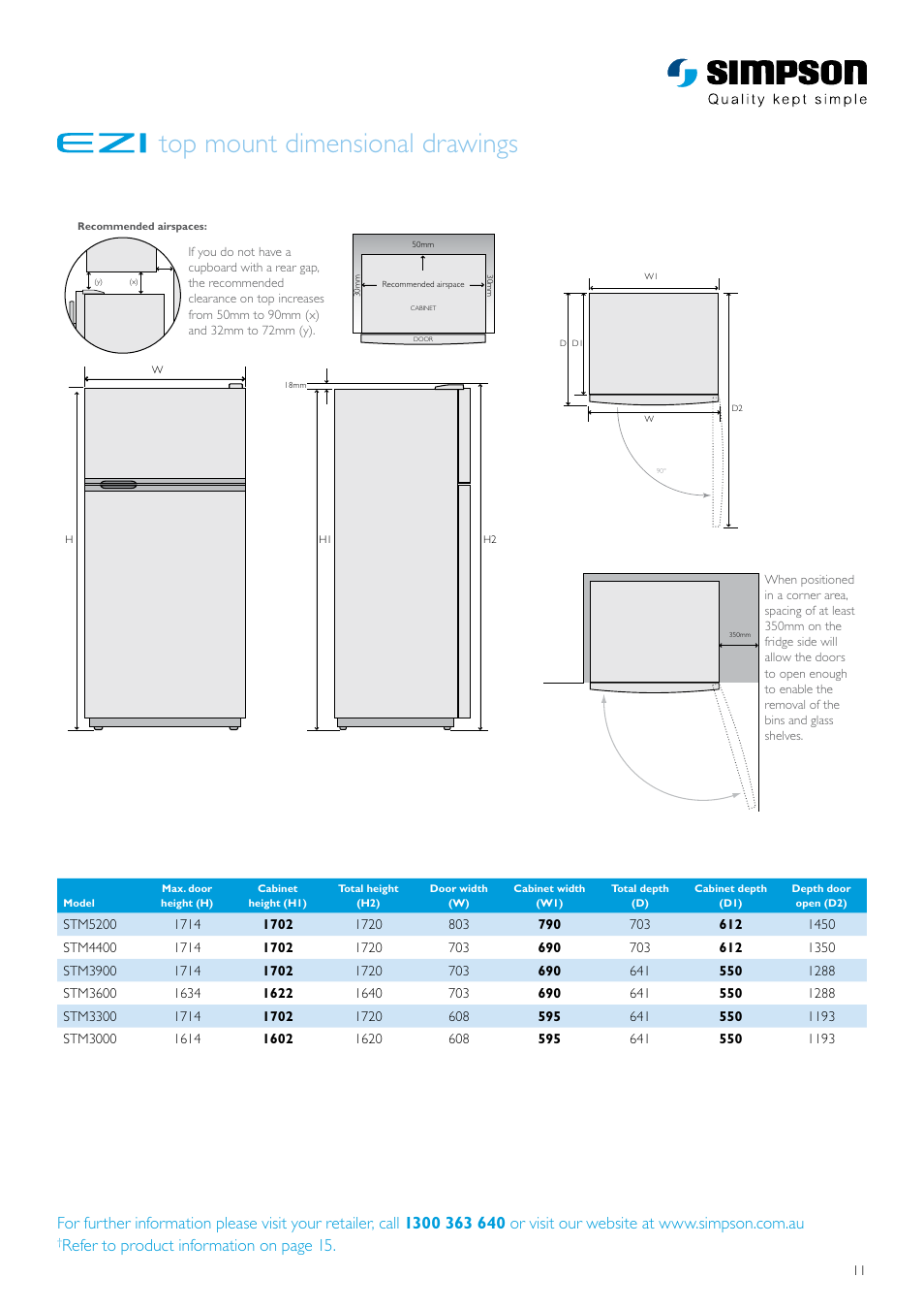 Simpson EZI STM3300 User Manual | 1 page