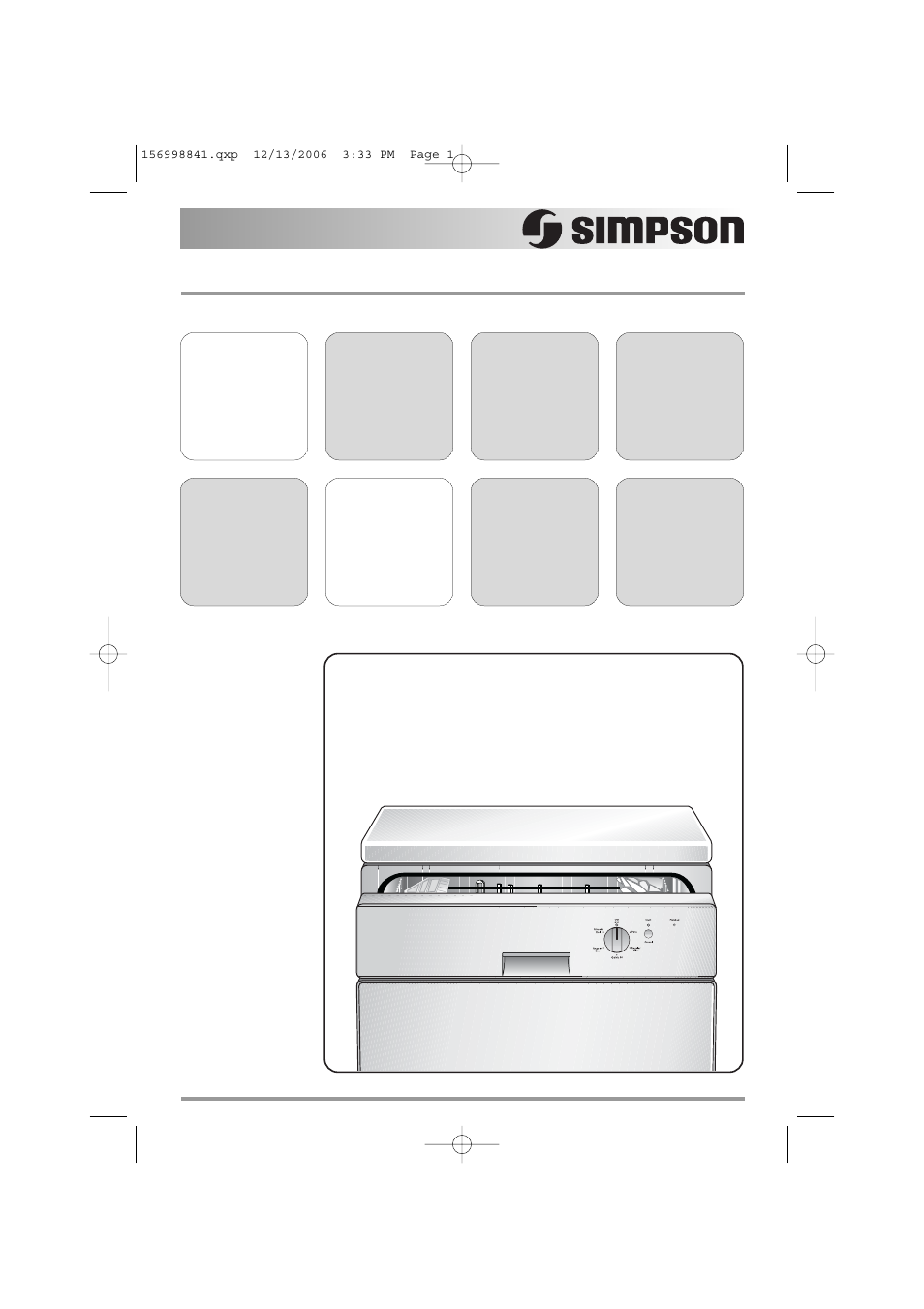 Simpson 52C850 User Manual | 24 pages