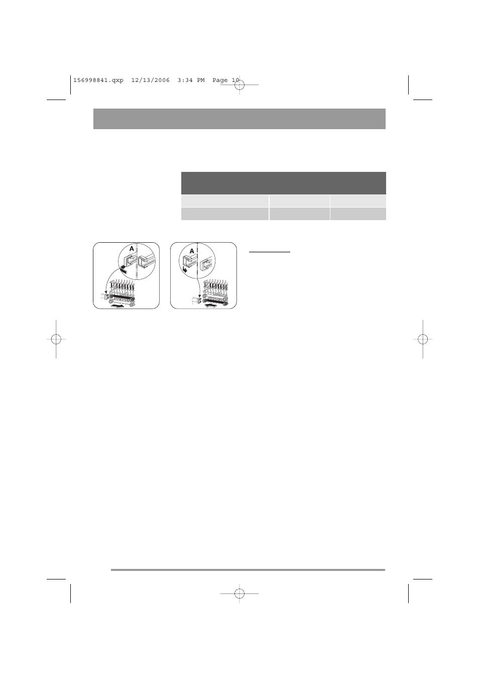 Adjusting the height of the upper basket | Simpson 52C850 User Manual | Page 10 / 24