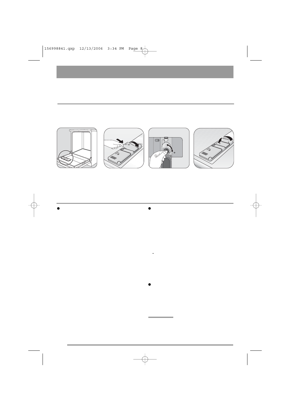 Adjusting the dosage of rinse aid, Loading cutlery and dishes | Simpson 52C850 User Manual | Page 8 / 24