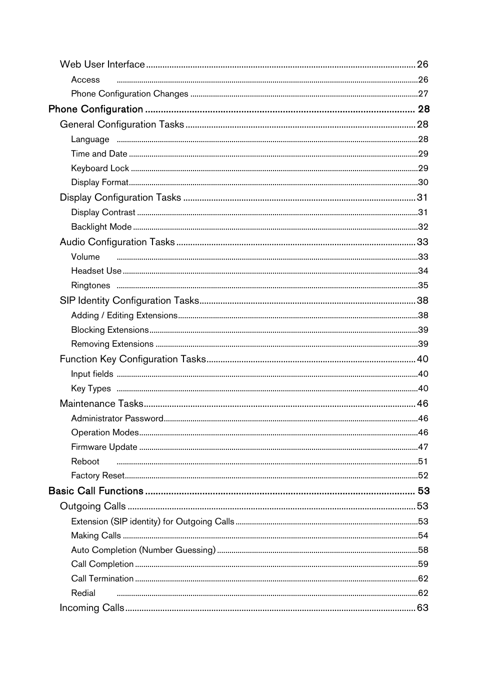 Snom 300 User Manual | Page 4 / 105