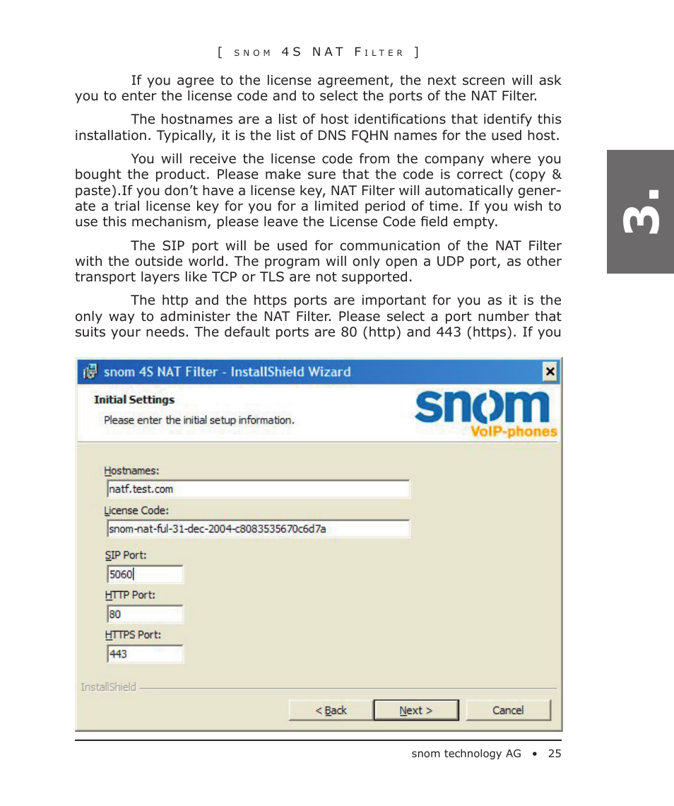 Snom 4S User Manual | Page 25 / 68