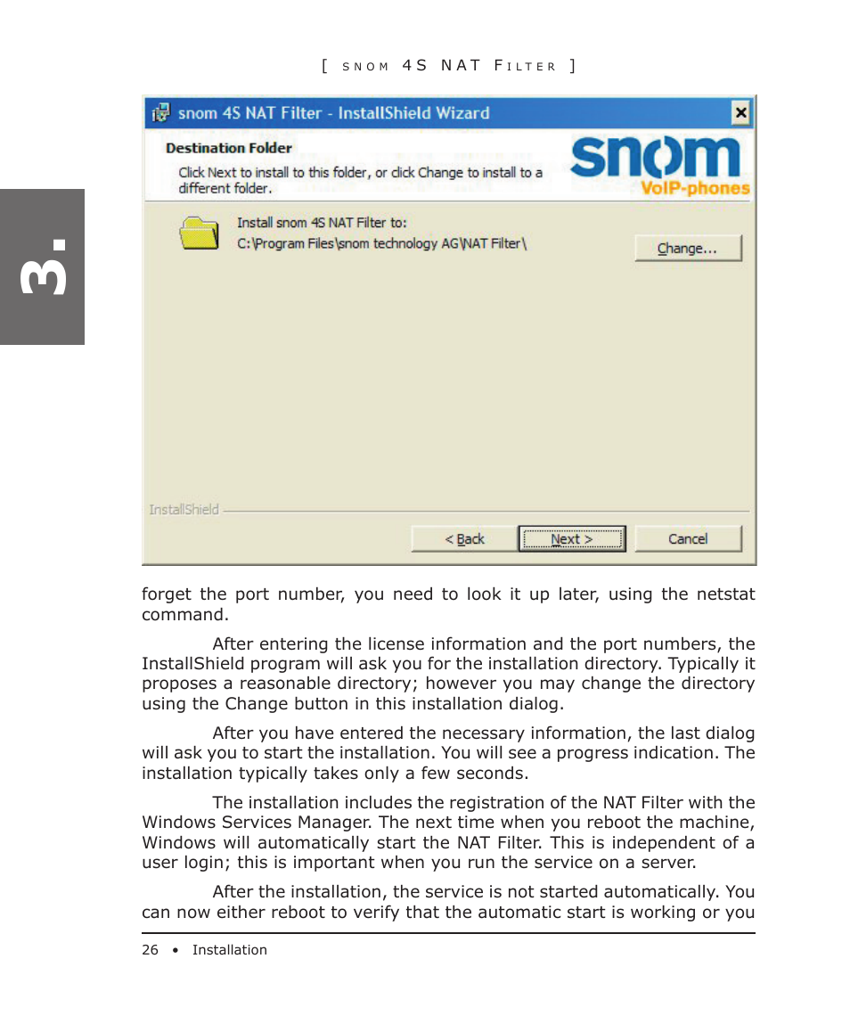 Snom 4S User Manual | Page 26 / 68