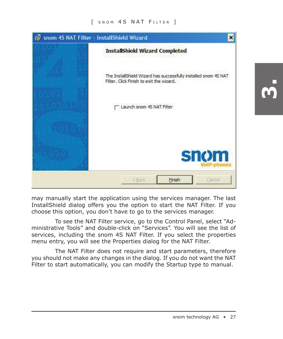 Snom 4S User Manual | Page 27 / 68