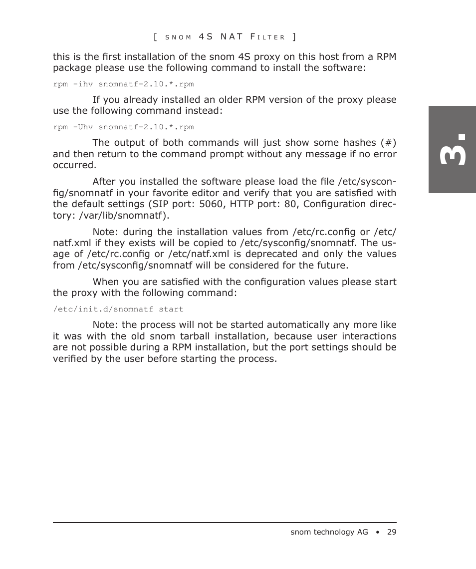 Snom 4S User Manual | Page 29 / 68