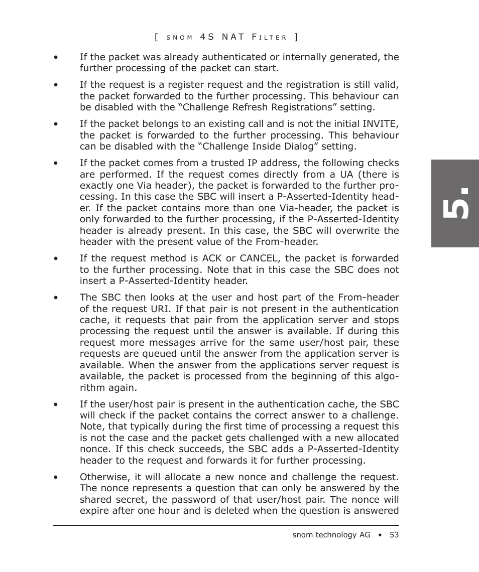 Snom 4S User Manual | Page 53 / 68
