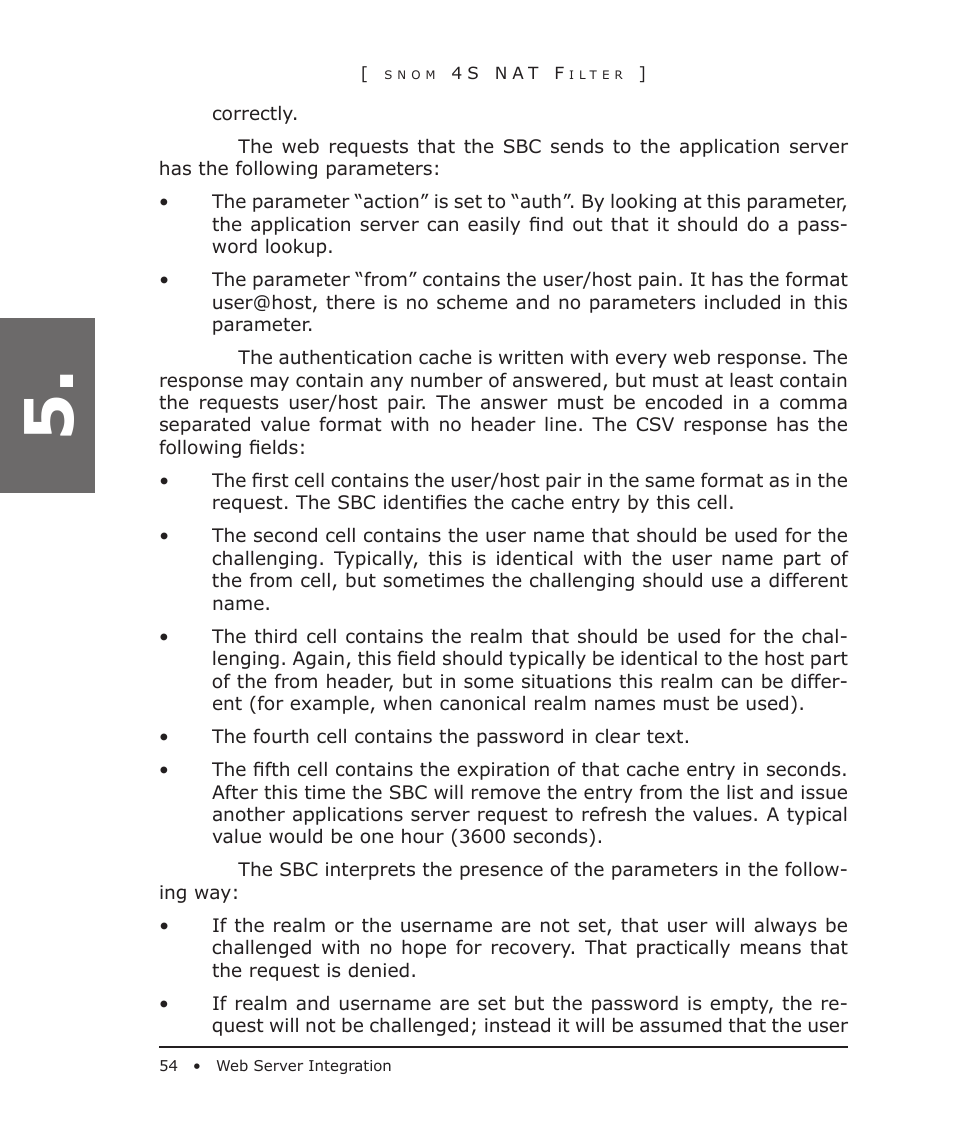 Snom 4S User Manual | Page 54 / 68