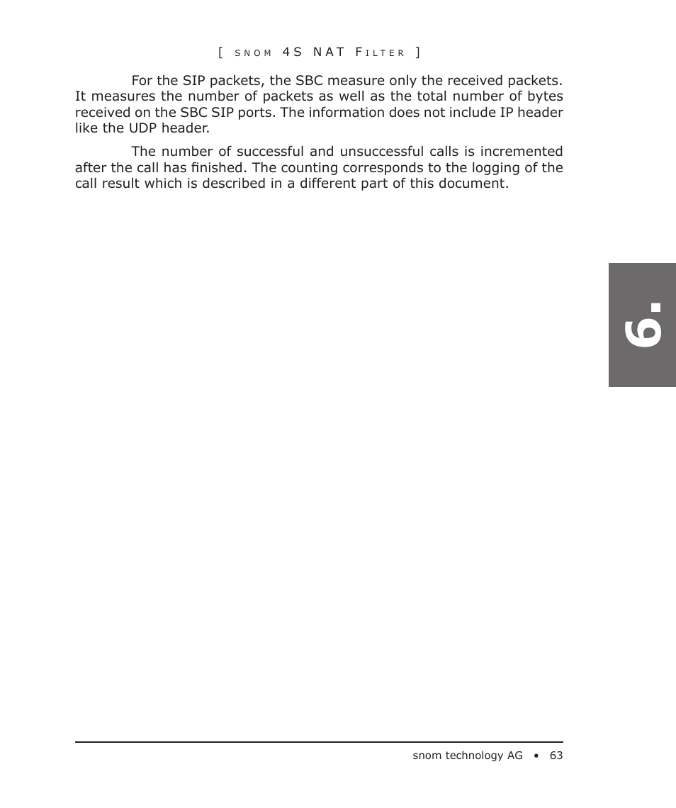 Snom 4S User Manual | Page 63 / 68