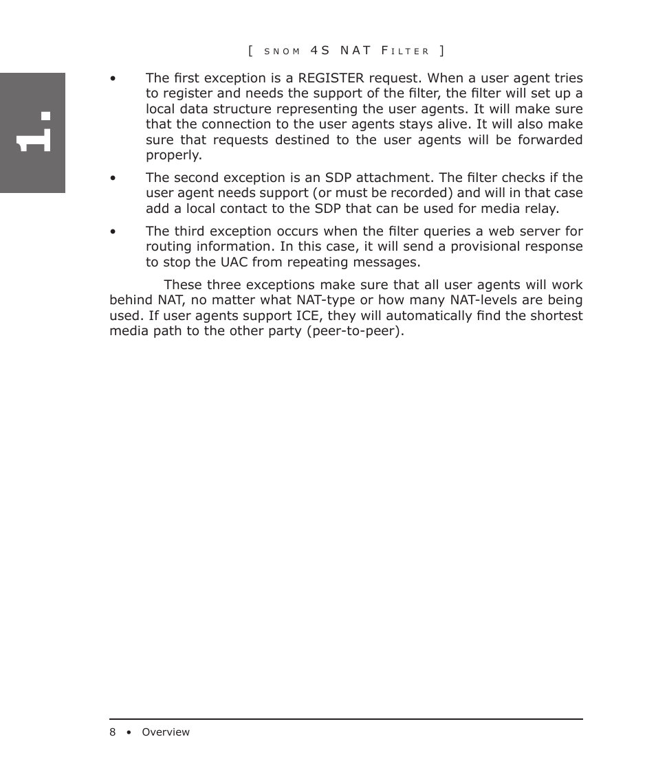 Snom 4S User Manual | Page 8 / 68