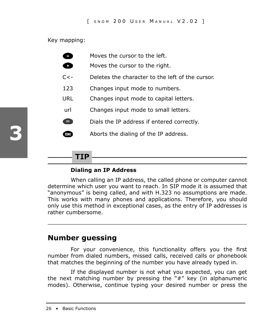Number guessing | Snom 200 User Manual | Page 26 / 70