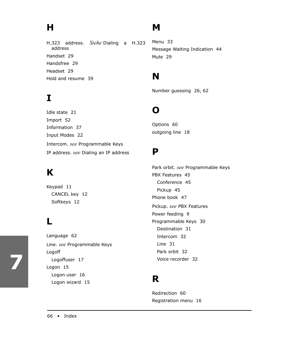 Snom 200 User Manual | Page 66 / 70