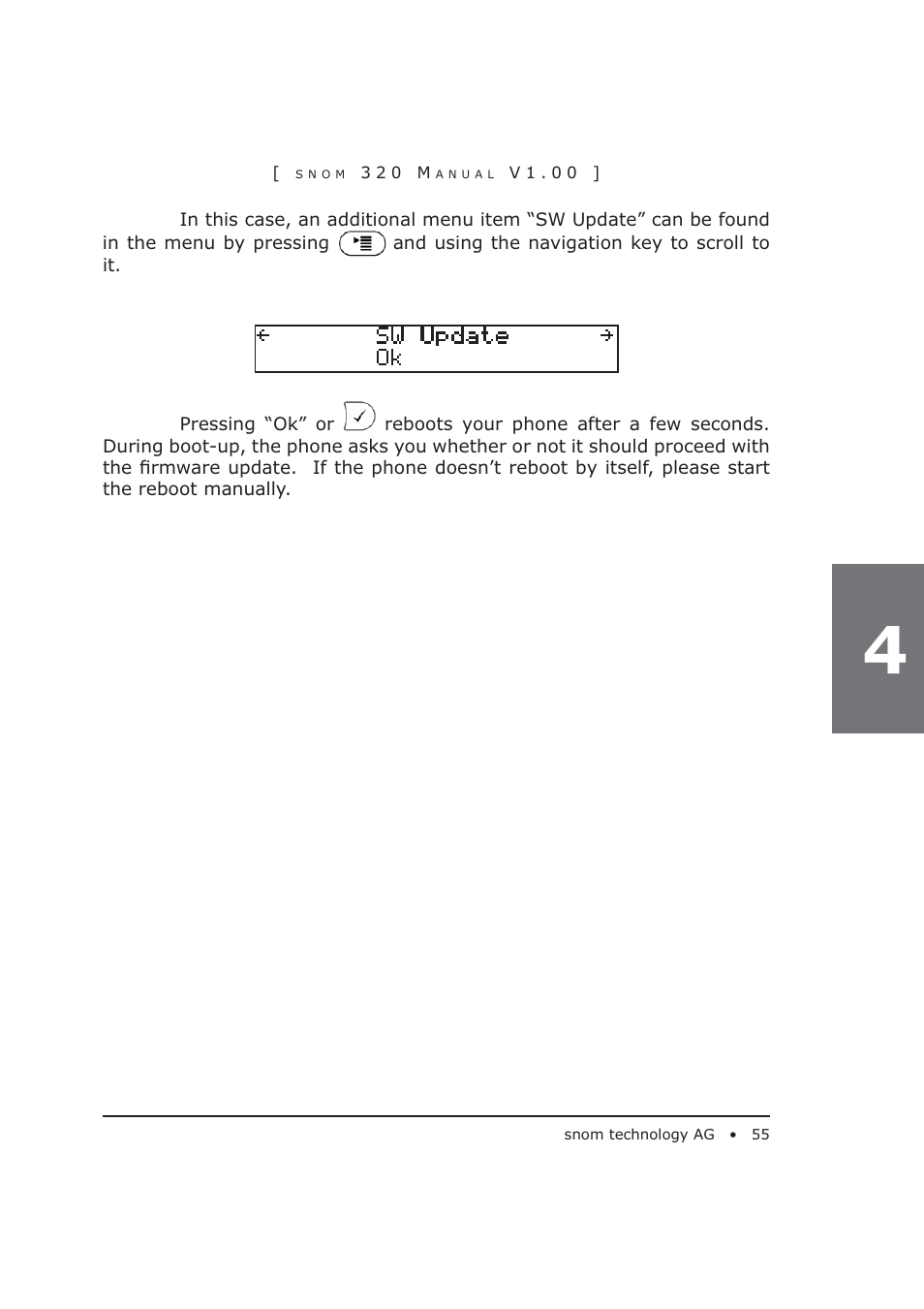 Snom 320 User Manual | Page 55 / 108