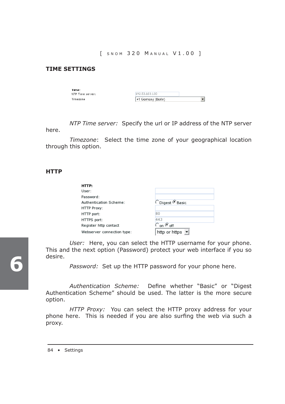 Snom 320 User Manual | Page 84 / 108