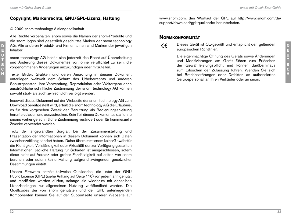 Snom M9 User Manual | Page 17 / 61