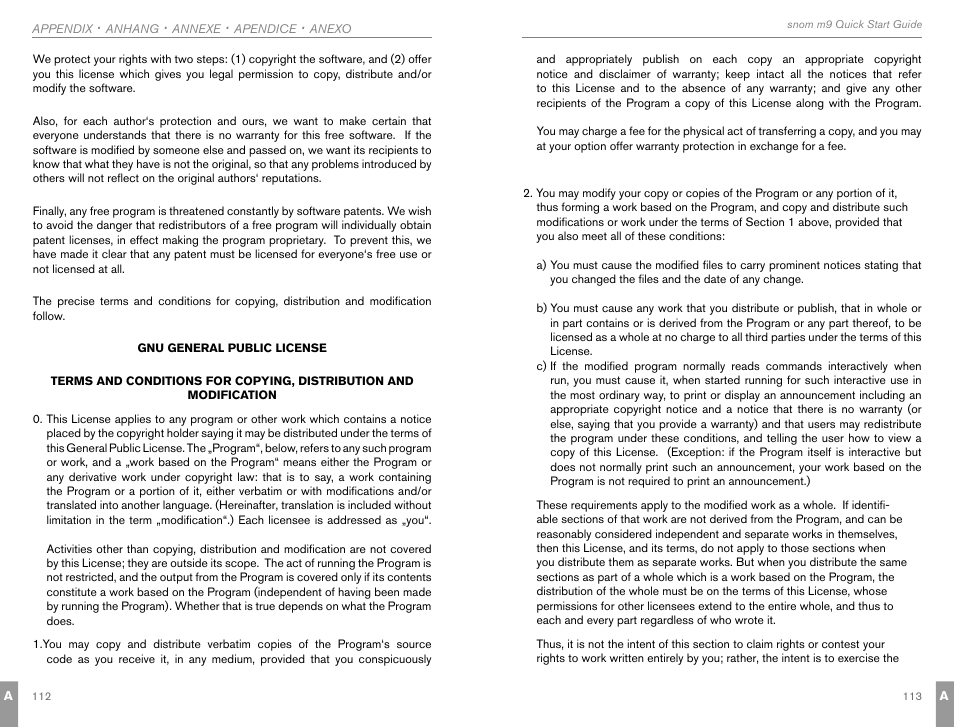 Snom M9 User Manual | Page 57 / 61